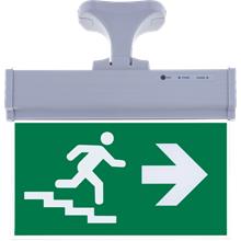 SG071-S4 Çift Yönlü Acil Yönlendirme Armatürü (Askı Aparatlı) Merdiven Sağ-Sol