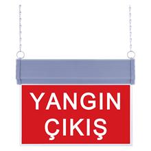 SG056 Çift Yönlü Acil Yönlendirme Armatürü (Zincirli) Yangın Çıkış - 1